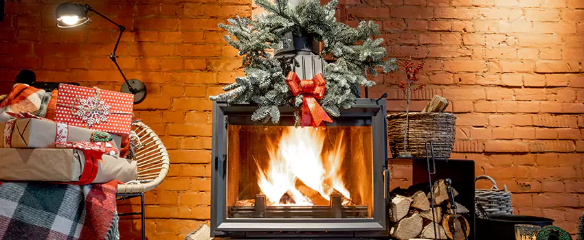 Travis Industries Linear Gas Fireplace Installation in South River, New Jersey